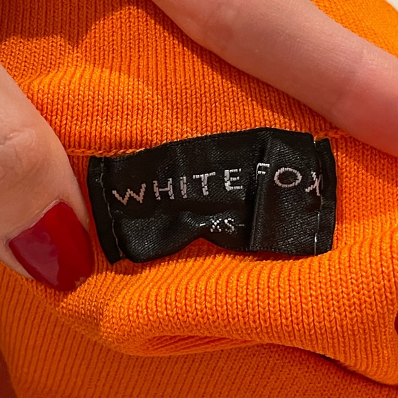 WHITE FOX BOUTIQUE - ORANGE MINI DRESS - Picture 4 of 5